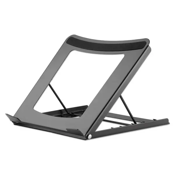 Image of Manhattan 462129 Laptop and Tablet Stand Adjustable (5 positions) 15.6" Portable Stand - Black