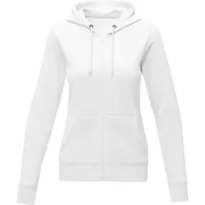 Image of Elevate Womens/Ladies Theron Hoodie (S) (White)
