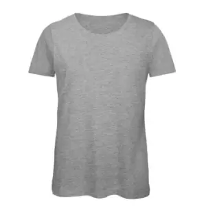 Image of B&C Womens/Ladies Favourite Organic Cotton Crew T-Shirt (S) (Sport Grey)