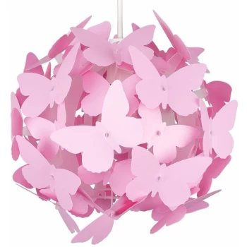 Image of Minisun - Butterfly Ceiling Pendant Lampshade - Pink