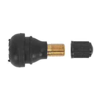 Image of Sealey TV412 Tyre Valve Tubeless Snap-in Type TR412 Pack of 100