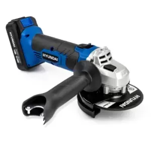 Image of Hyundai 20V MAX Li-Ion Cordless 4Ah Angle Grinder With 125mm Disc HY2179