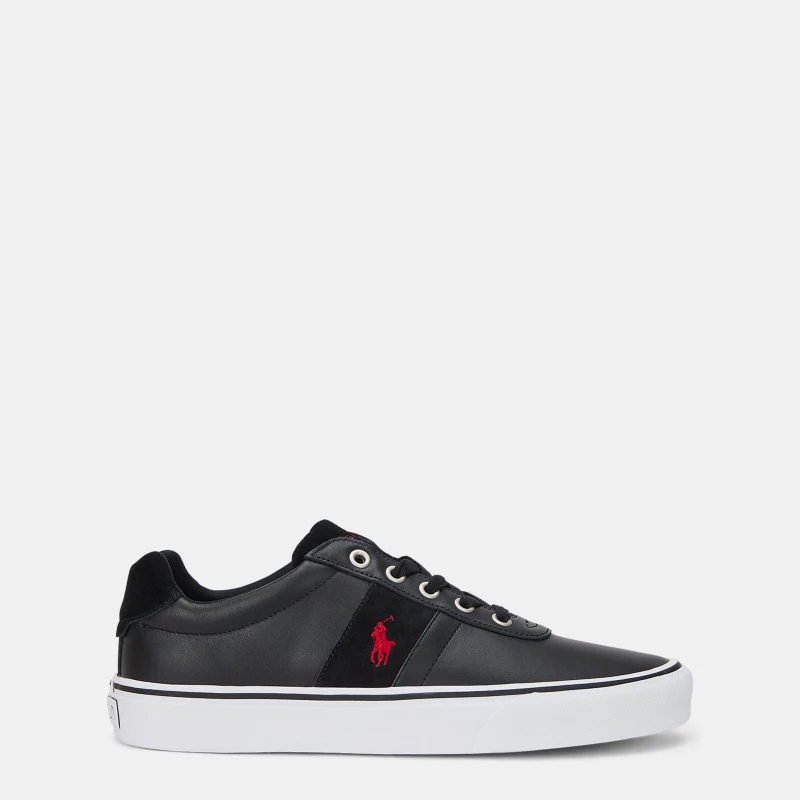 Image of Polo Ralph Lauren HANFORD III mens Shoes (Trainers) in Black
