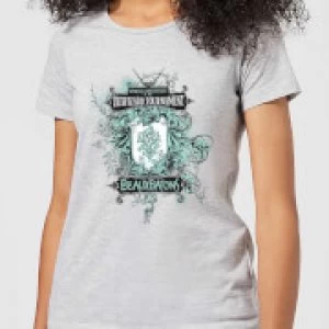 Image of Harry Potter Triwizard Tournament Beauxbatons Womens T-Shirt - Grey - M
