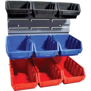 Image of MTL1 HD 9 Piece Bin/Rack Set