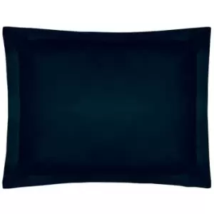 Image of Belledorm 200 Thread Count Egyptian Cotton Housewife Pillowcases (Pair) (One Size) (Navy) - Navy