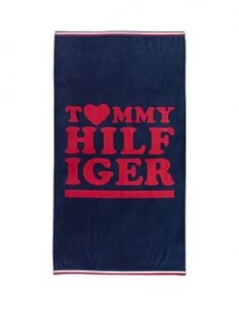 Image of Tommy Hilfiger Love Beach Towel