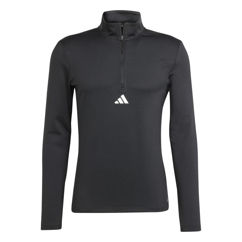 Image of adidas Workout Quarter-Zip Track Top Mens - Black S
