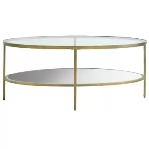Image of Crossland Grove Thurlow Coffee Table Champagne 112 X 61 X 51Cm