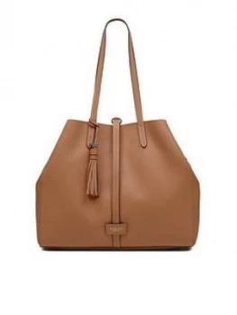 Image of Radley Hart Street Large Open Top Tote Bag - Dark Butter Brown
