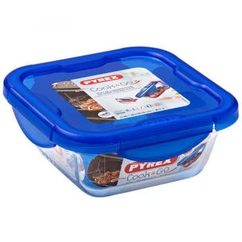 Image of Pyrex Cook & Go Square Dish - 800ml