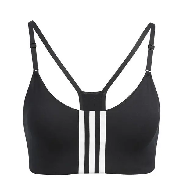 Image of adidas Aeroimpact Training Light-Support Bra Womens Low Impact Sports Bras XS (4-6) Black 34282403290