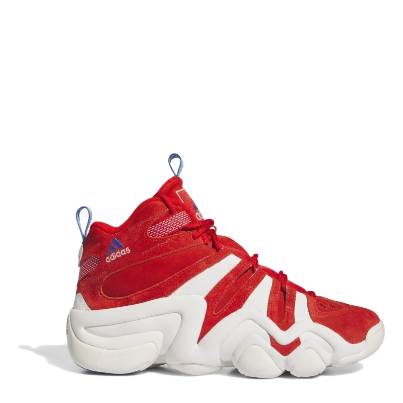 Image of adidas Kids Crazy Basketball Trainers Red male 4 (36.5)