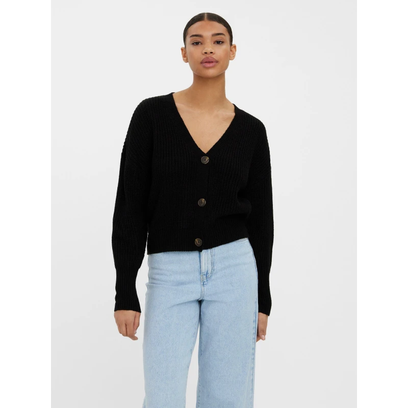 Image of Vero Moda Lea Cardigan - Black 8