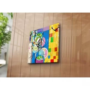 Image of 4545K-104 Multicolor Decorative Canvas Painting