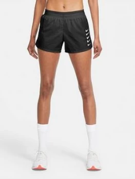 Image of Nike Running Swoosh Short - Black