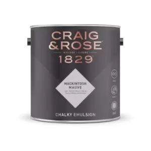 Image of Craig & Rose Chalky Emulsion Mackintosh Mauve - 5L