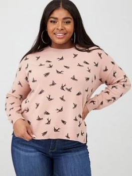 Image of Oasis Curve Tajo Bird Shirt - Natural