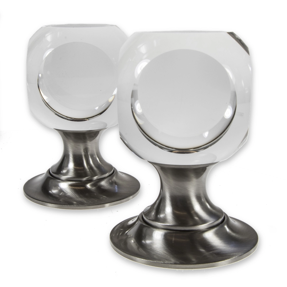 Image of LocksOnline Dice Glass Mortice Door Knob Set