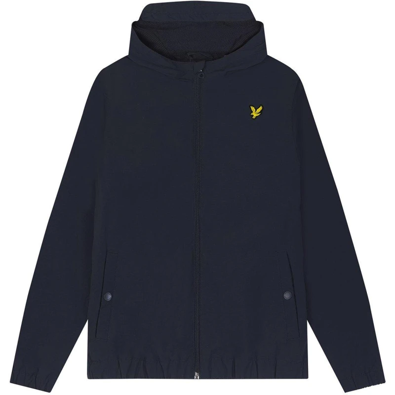 Image of Lyle and Scott Hooded Jacket Juniors - Blue Blue 3 - 4 Years