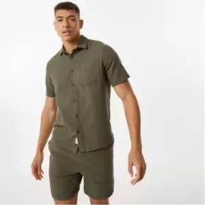 Image of Jack Wills Short Sleeve Shirt - Black