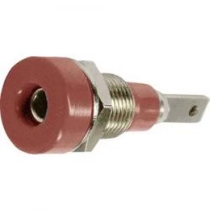 Image of Jack socket Socket vertical vertical Pin diameter 2mm Red Stae