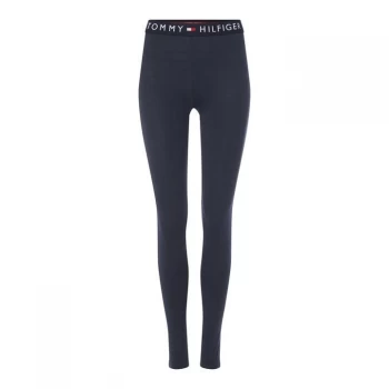 Image of Tommy Bodywear Small Logo Leggings - 416 NAVY BLAZER
