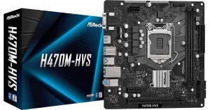 Image of ASRock H470M HVS Intel Socket LGA1200 H5 Motherboard