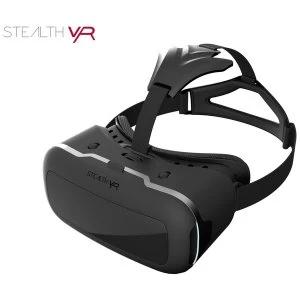 Image of Stealth VR200 Virtual Reality Black Headset (iOS & Android)
