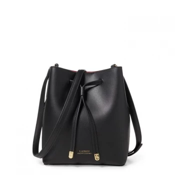 Image of Lauren by Ralph Lauren Dryden Debby II Drawstring Mini Handbag - Black