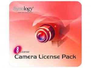 Image of Synology LICENSE PACK 8 Cameras Licence Pack x 8