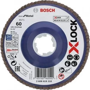 Image of Bosch Accessories 2608619210 Ø 125mm Grit size 60