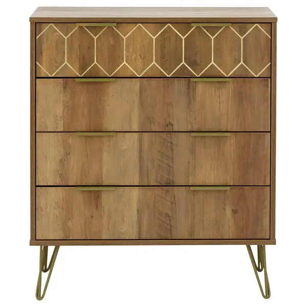 Image of GFW Orleans 4 Drawer Chest Mango