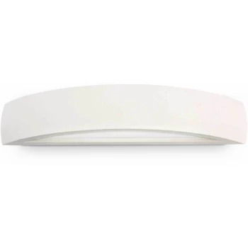 Image of Ideal Lux Lighting - Ideal Lux Soda - 1 Light Up & Down Wall Light White, E14