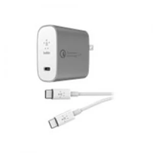 Image of Belkin Boost Charge USB-C Home Charger + Cable with Quick Charge