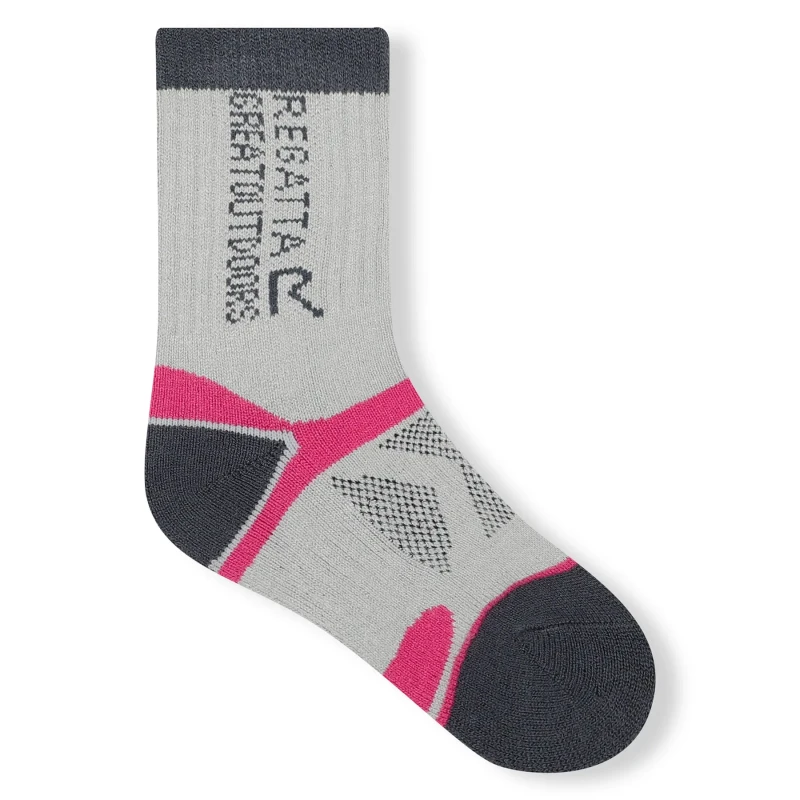 Image of Children's blister-proof socks Regatta Blister II Blanc Unisex 36/38