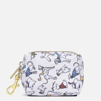 Image of Radley Printed Waste Bag Holder - Chalk