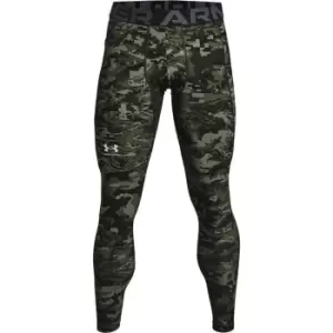 Image of Under Armour Camo Leggings Mens - Green