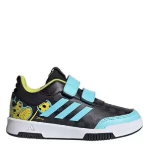 Image of adidas x Disney Tensaur Sport Mickey Hook-and-Loop - Core Black / Bliss Blue / Clou