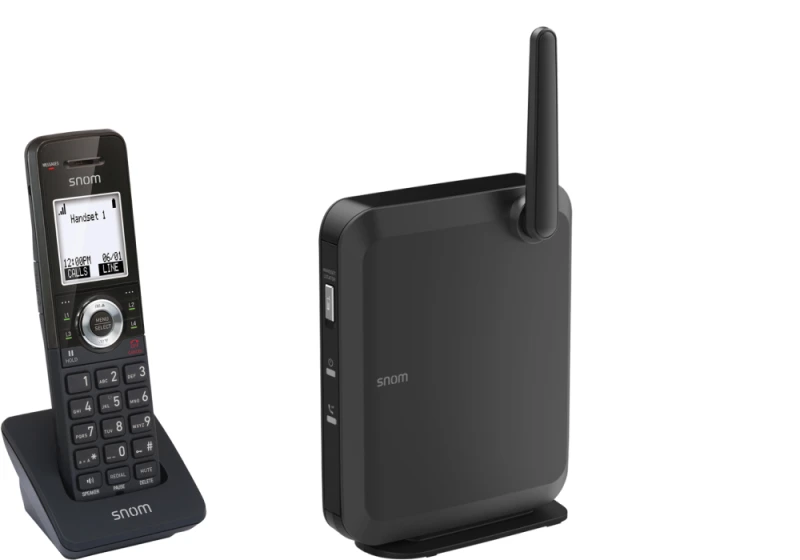 Image of Snom 110 SC DECT Bundle DECT telephone Caller ID Black
