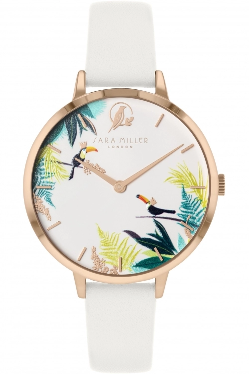 Image of Sara Miller White Fashion Watch - Sa2068