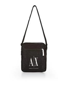 Image of Armani Exchange Icon Logo Crossbody Bag