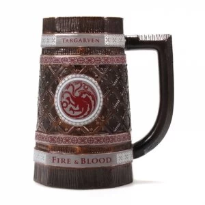 Image of Game Of Thrones - Targaryen Ceramic Stein Mug