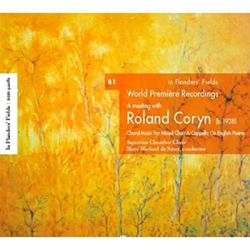 Image of Aquarius Chamber Choir - A Meeting With Roland Coryn CD