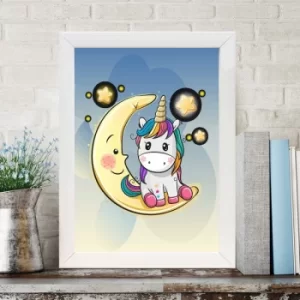 Image of BC1140120110 Multicolor Decorative Framed MDF Painting