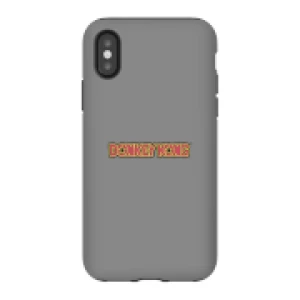 Image of Nintendo Donkey Kong Distressed Phone Case - iPhone X - Tough Case - Matte
