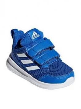 Image of adidas Altarun Cf Infant Trainers, Blue/White, Size 4