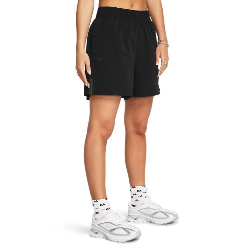 Image of Under Armour Unstoppable Vent Shorts Black female 0-2