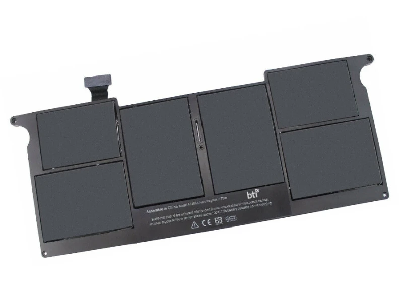 Image of BTI BTI A1495 compatible 38.75Wh 6-cell battery for MacBook Air 11 A1370 A1406 A1465 A1495 A1495-BTI