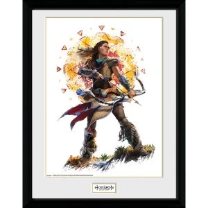 Image of Horizon Zero Dawn Aloy Stand Framed Collector Print